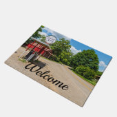 Paillasson Port d'accueil de la station d'essence d'Oark (Incliné)