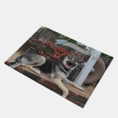 Paillasson Port de bienvenue berger allemand (Incliné)