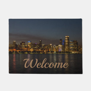 Paillasson Port de bienvenue de la ville de Chicago
