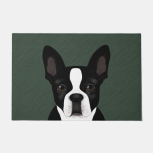 Paillasson Port de Boston Terrier