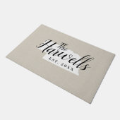 Paillasson Port de la famille du Nebraska (Incliné)