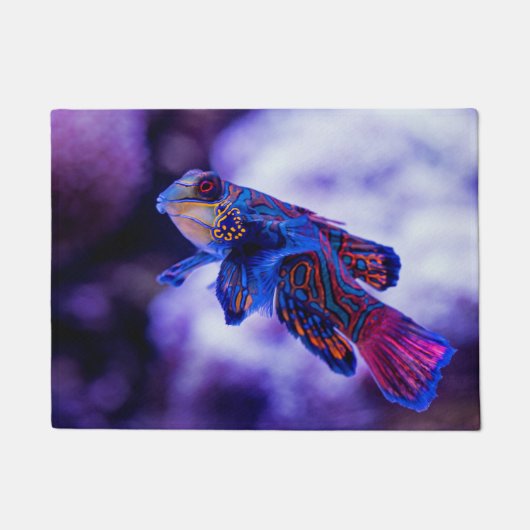 Paillasson Portable de poisson Mandarin Goby (Devant)