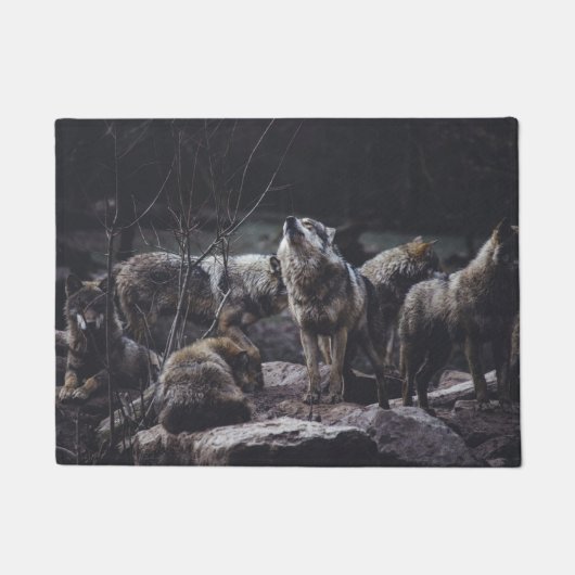 Paillasson Portable Wolf Pack (Devant)