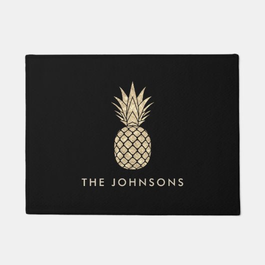 Paillasson Porte-ananas Faux Parties scintillant (Devant)
