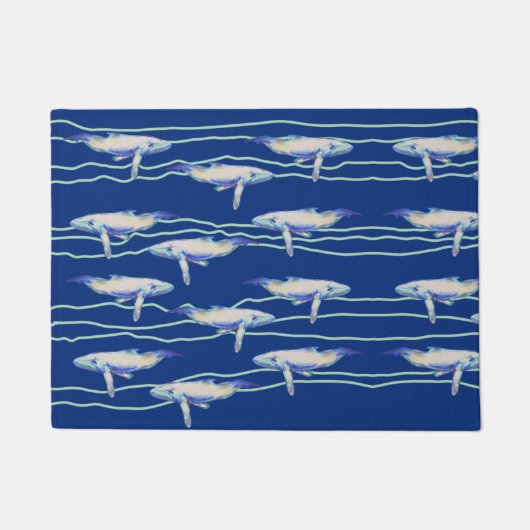 Paillasson Porte-baleines de Sperm (Devant)