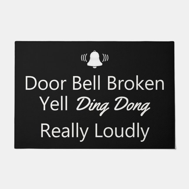 Paillasson Porte Bell Broken (Devant)