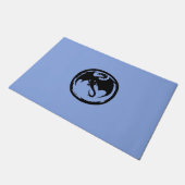 Paillasson Porte bleue Black Dragon (Incliné)