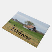 Paillasson Porte d'accueil de la ferme ancienne Ozark (Incliné)