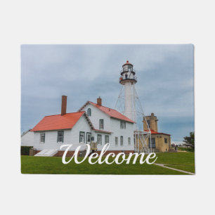 Paillasson Porte d'accueil du phare de Whitefish Point