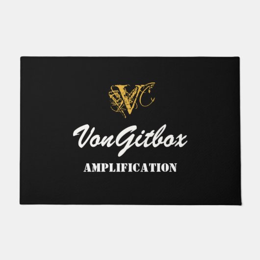 Paillasson Porte d'amplification VonGitbox (Devant)