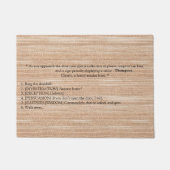 Paillasson Porte de Baldur 3 inspirée (Devant)