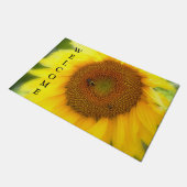 Paillasson Porte de bienvenue de tournesol (Incliné)