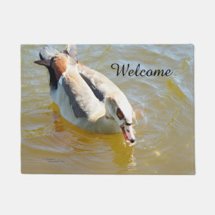 Paillasson Porte de bienvenue pour canard tropical