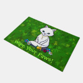 Paillasson Porte de chat de l'aide du jardin (Incliné)