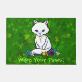 Paillasson Porte de chat de l'aide du jardin (Devant)