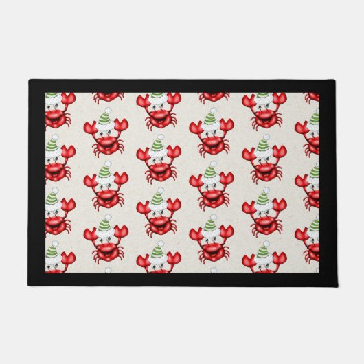 Paillasson Porte de crabe de Noël (Devant)