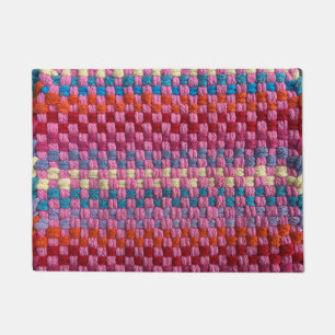 Paillasson Porte de design couleur rétro