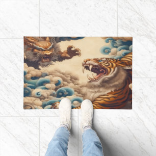 Paillasson Porte de dragon de tigre
