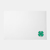 Paillasson Porte de fermeture irlandaise Lucky 4 Leaf (Devant)