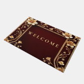 Paillasson Porte de fleurs d'or de Bourgogne (Incliné)