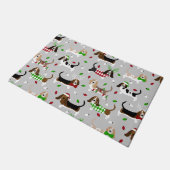 Paillasson Porte de la boucle de Noël (Incliné)