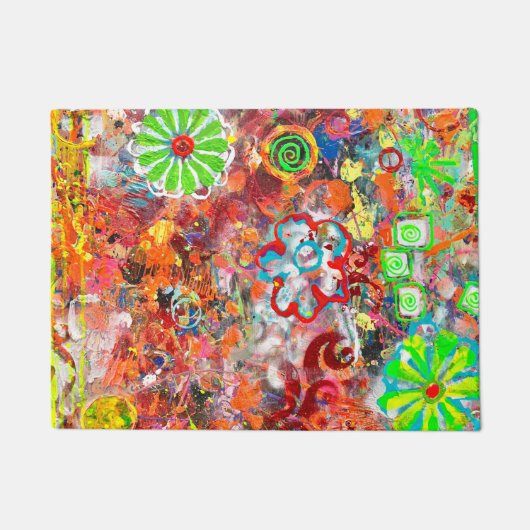 Paillasson Porte de la fièvre du printemps (Devant)