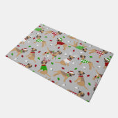 Paillasson Porte de la frontière de Noël (Incliné)