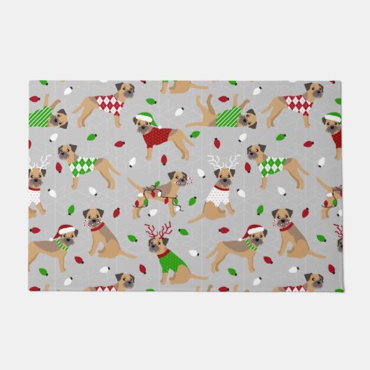 Paillasson Porte de la frontière de Noël (Devant)