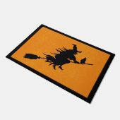 Paillasson Porte de l'Halloween sorcière (Incliné)