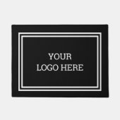 Paillasson Porte de logo personnalisée (Devant)