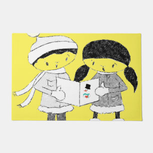 Paillasson Porte de Noël