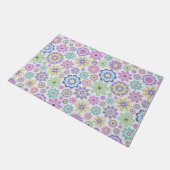 Paillasson Porte de papillon floral (Incliné)