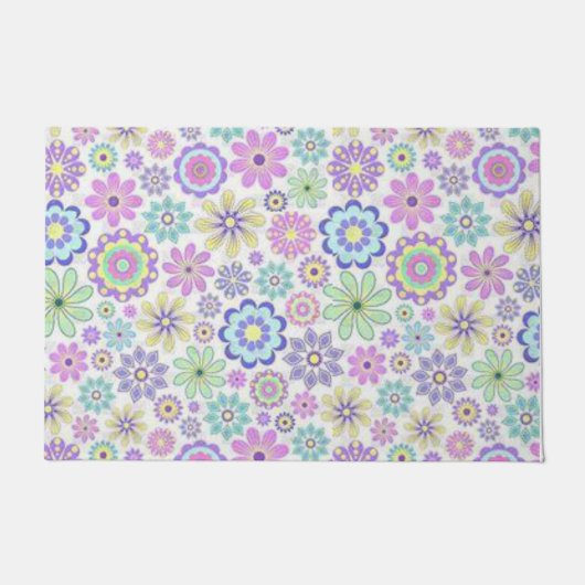 Paillasson Porte de papillon floral (Devant)