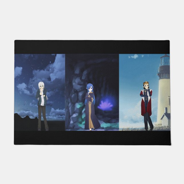 Paillasson Porte de style Anime (Devant)