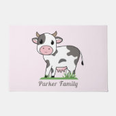 Paillasson Porte de vache mignonne (Devant)