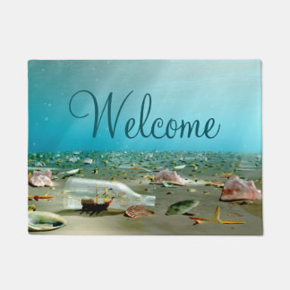 Paillasson Porte d'épave livrée en bouteille