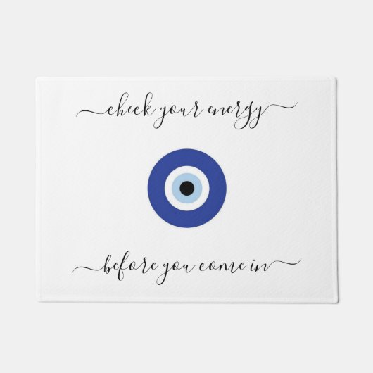 Paillasson Porte des yeux mal (Devant)