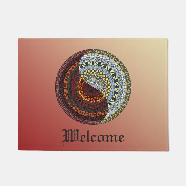 Paillasson Porte du ciel et de l'enfer (Devant)