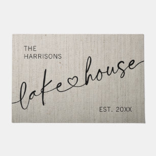 Paillasson Porte du lac moderne