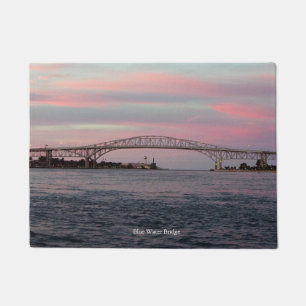 Paillasson Porte du pont Blue Water