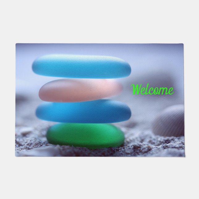 Paillasson Porte en verre de mer (Devant)