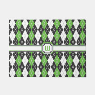 Paillasson Porte Jacquard rétro