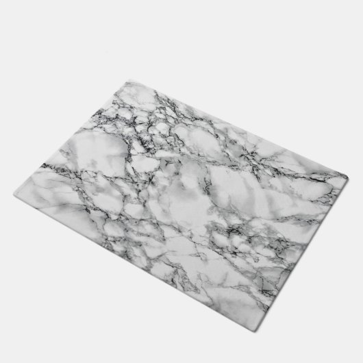 Paillasson Porte Marbre blanc (Incliné)