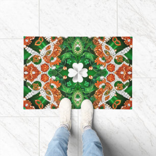 Paillasson Porte Mat avec design de couleurs irlandaises