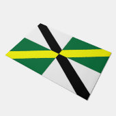 Paillasson Porte Mat avec Drapeau de Monterey City (Incliné)