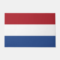 Porte Mat avec Drapeau de Pays-Bas