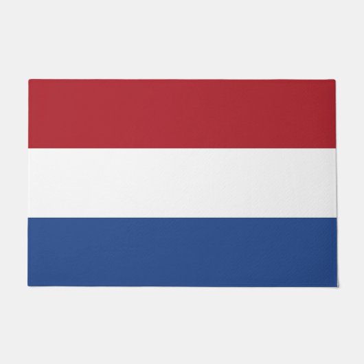 Paillasson Porte Mat avec Drapeau de Pays-Bas (Devant)