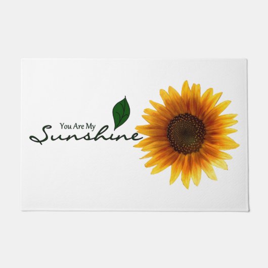 Paillasson Porte Mat - Vous Êtes Mon Soleil (Devant)
