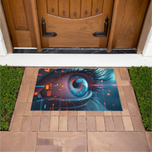 Paillasson Porte oeil quantique