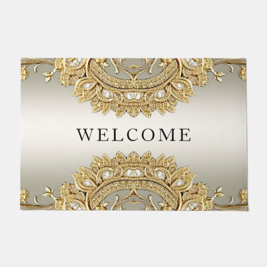 Paillasson Porte Ornat Or (Devant)